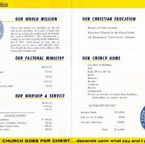 Thy Love I Share... Give to your Church.